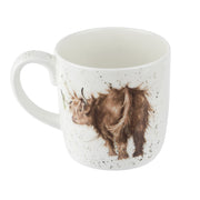 Royal Worcester - Wrendale DESIGNS 14 oz Ceramic Mug Home & Kitchen Daisy Coo (Cow)