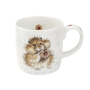 Royal Worcester - Wrendale DESIGNS 14 oz Ceramic Mug Home & Kitchen Diet Start Tmr (Hamster)