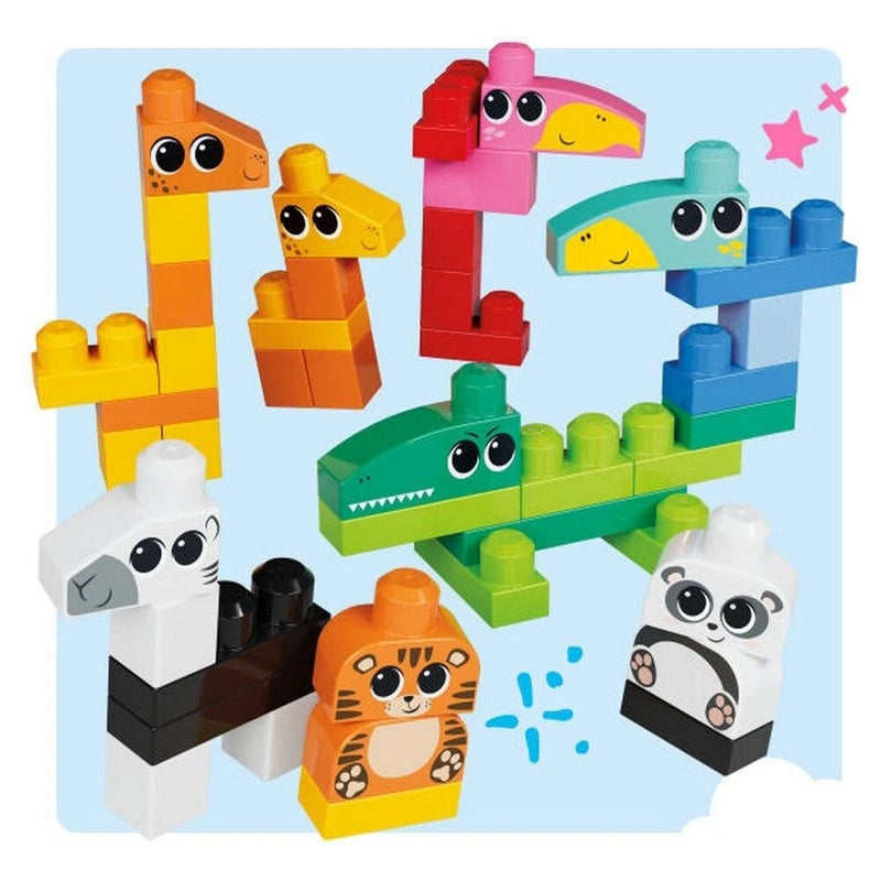 MEGA BLOKS - Ensemble de 250 blocs d'animaux