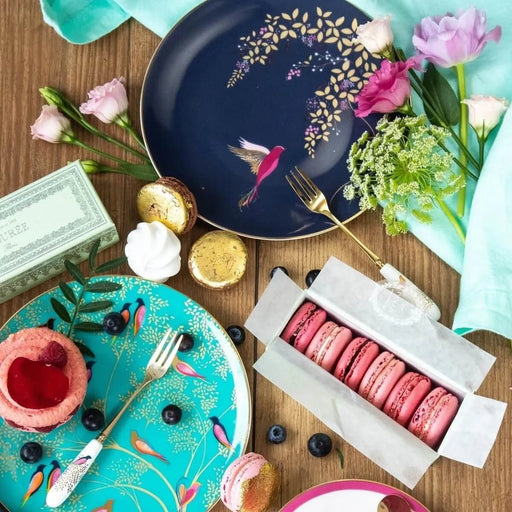 Sara Miller - Chelsea - Assorted Cake Plates (Set of 4) | 8 in / 20 cm Home & Kitchen