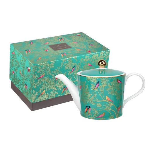 Sara Miller - Chelsea - Green Teapot | 2 pt / 1.1 L Home & Kitchen