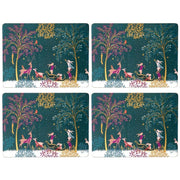 Sara Miller - Woodland Tales - Deer & Robin Placemats (Set of 4) | 15.7 x 11.7 in / 40 x 30 cm Home & Kitchen
