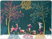 Sara Miller - Woodland Tales - Deer & Robin Placemats (Set of 4) | 15.7 x 11.7 in / 40 x 30 cm Home & Kitchen