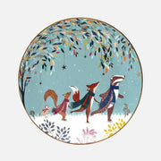 Sara Miller - Woodland Tales - Set of 4 Assorted Cake Plates | 8 in / 20 cm