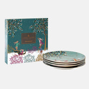 Sara Miller - Woodland Tales - Set of 4 Assorted Cake Plates | 8 in / 20 cm