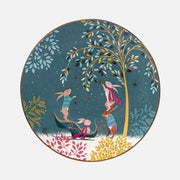 Sara Miller - Woodland Tales - Set of 4 Assorted Cake Plates | 8 in / 20 cm