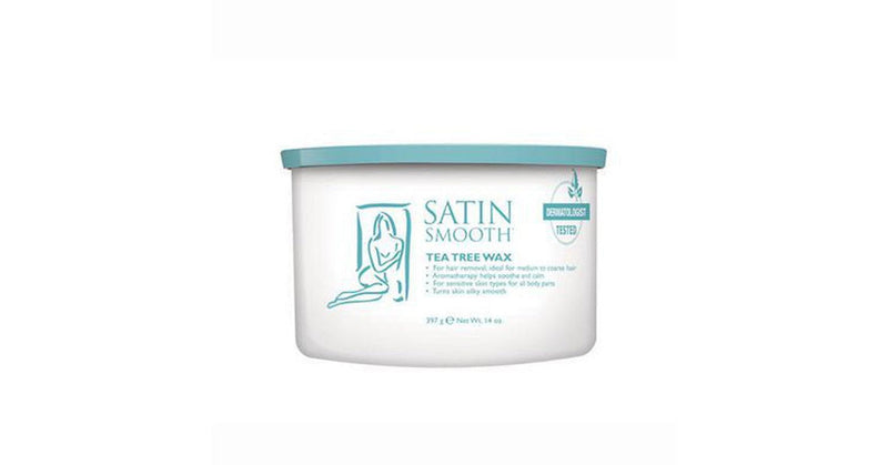 Satin Smooth - Tea Tree Wax (14oz)