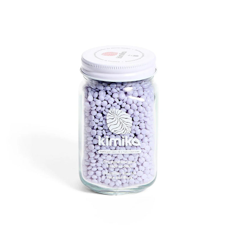 KIMIKA Lavender Love - Hot Wax Beads, Plastic Jar | 300 g / 10.6 oz