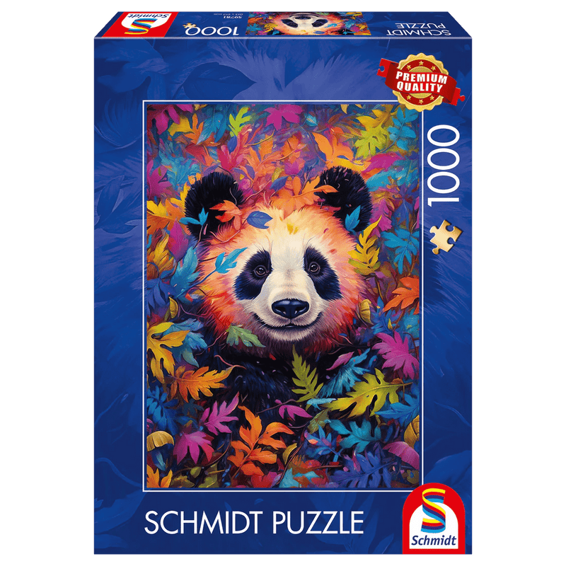 Schmidt Spiele - Puzzle - Panda In The Forest (1000 - Piece Puzzle) Games & Toys