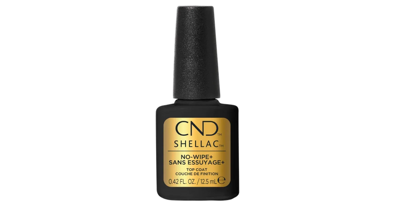 CND - SHELLAC No-Wipe Top Coat | 0.42 fl oz / 12.5 mL