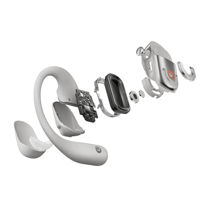 Shokz - OpenFit 2+ GREY Open - Ear True Wireless Earbuds Electronics