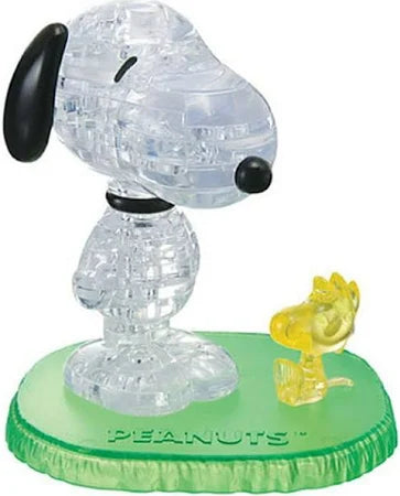 Jeux Universitaires - Puzzle en Cristal Sous Licence Snoopy et Woodstock