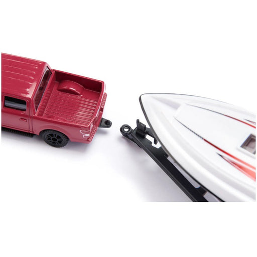 Siku - FORD F150 WITH MOTORBOAT (1:50) Toys & Games
