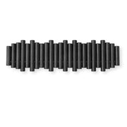Umbra Picket Wall Hook - Black, 8 hooks
