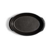 EMILE HENRY - Solo, Oval Dish, 0.65L/0.69qt, 8.3x5.3x2" / 21x13.5x5cm, Basalte