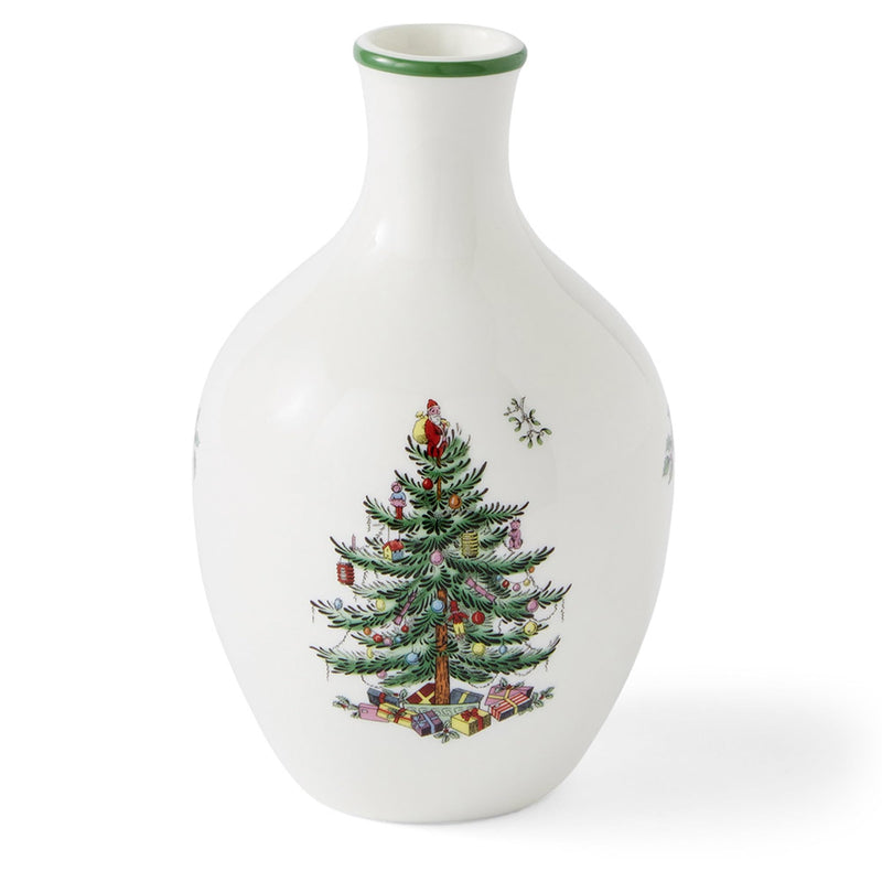 Spode - Christmas Tree - Posy Vase 6"