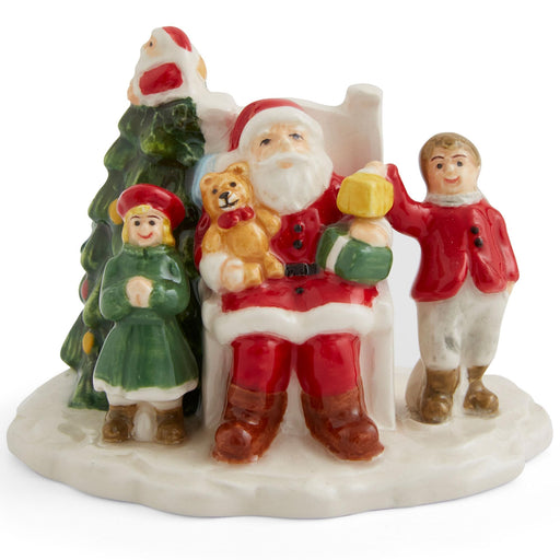 Spode - Christmas Tree - Village Santa with Children 2.5" Home & Kitchen