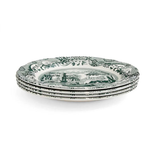 Spode - Green Italian - Dinner Plate | 26 cm / 10.5 in Home & Kitchen Set of 4