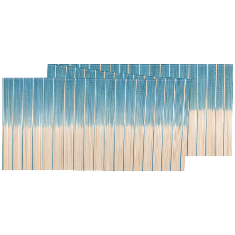 Danica - Bamboo Blue Table Runner 13 x 72 inches