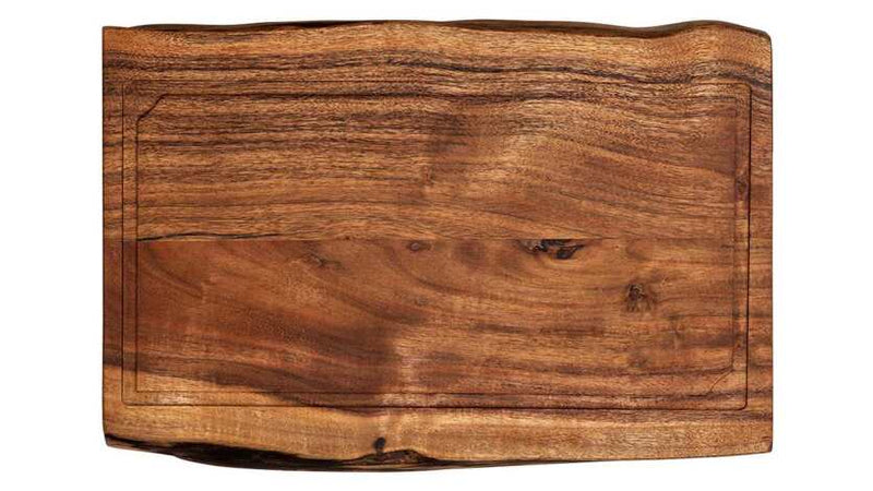 Style de Vie - Forged Acacia Cutting Board - Medium | 17.7 x 11.8 x 1.4 in / 45 x 30 x 3.5 cm