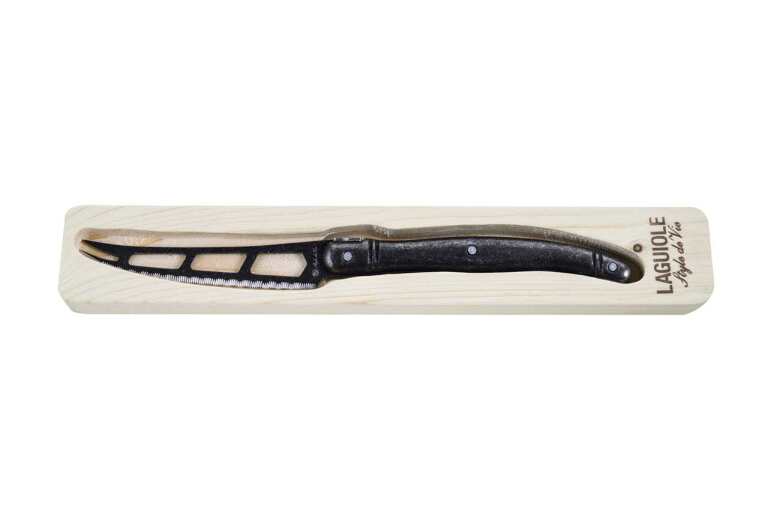 Style de Vie - Laguiole Premium Cheese Knife - Black Stonewash | 3.7 in / 9.5 cm