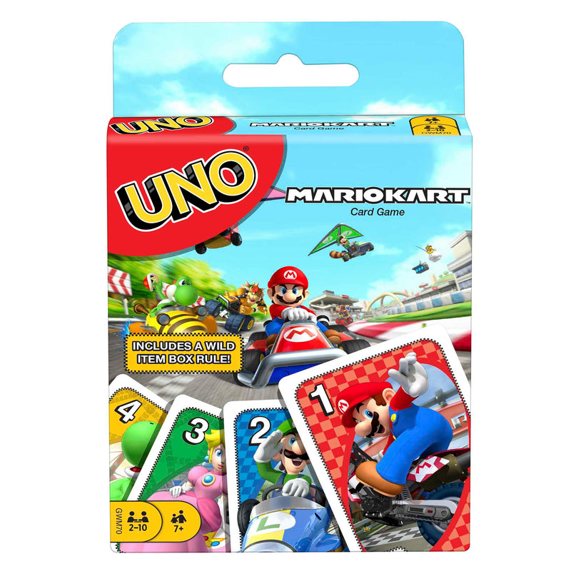 Mattel - UNO - Mario Kart Card Game