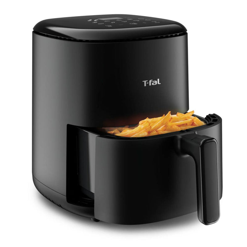 T-fal - Easy Fry Compact Digital Air Fryer - 3 L - Black