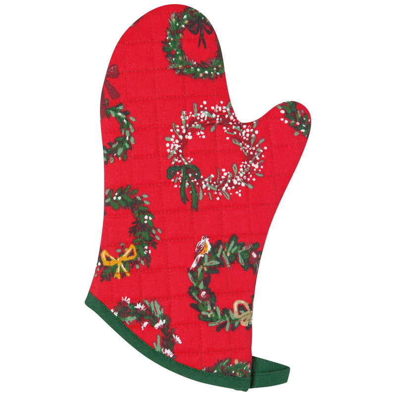 Now Designs - Wreaths Christmas Oven Mitt
