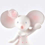 TIKIRI - MEIYA THE MOUSE NATURAL RUBBER SQUEAKER 6.7"H Toys & Games