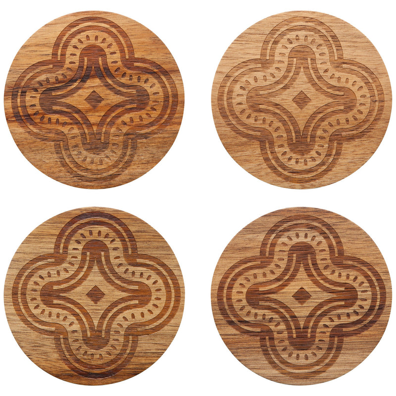 Danica Studio - Pilipala Engraved Coasters Set of 4