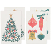 Now Designs - Festive Fir Christmas Pop Up Sponges Set of 4 Asso