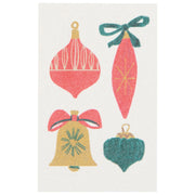Now Designs - Festive Fir Christmas Pop Up Sponges Set of 4 Asso