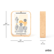 UMBRA - Bellwood Picture Frame Collection | Classic Wooden Photo Frames for Home Home & Kitchen Natural 5x7