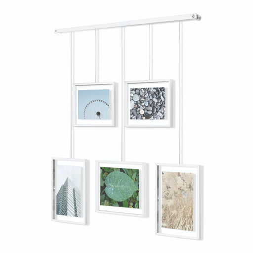 UMBRA - Exhibit Wall Picture Frames - Set of 5 Home & Kitchen White