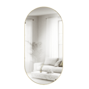 UMBRA - Hubba Pill Mirror _ Brass / 36x18 Home & Kitchen
