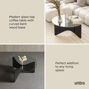UMBRA - Madera Coffee Table Home & Kitchen Black