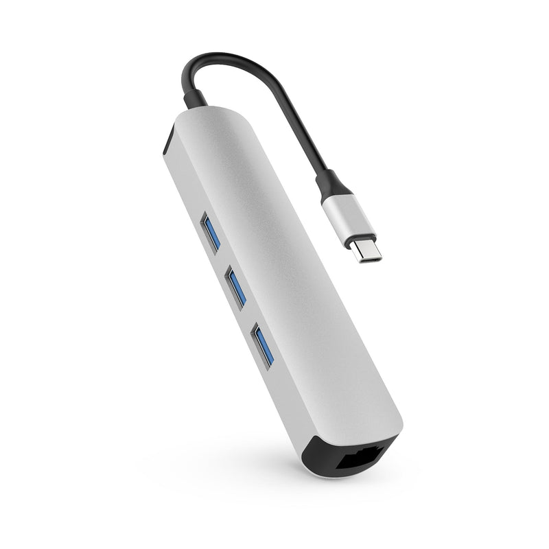 Hyper HyperDrive Tube 6-in-1 USB-C Hub in gray