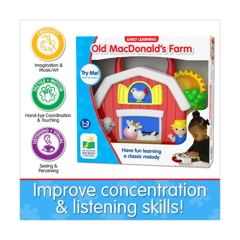University Games - EARLY LEARNING - OLD MACDONALD'S FARM Games & Toys