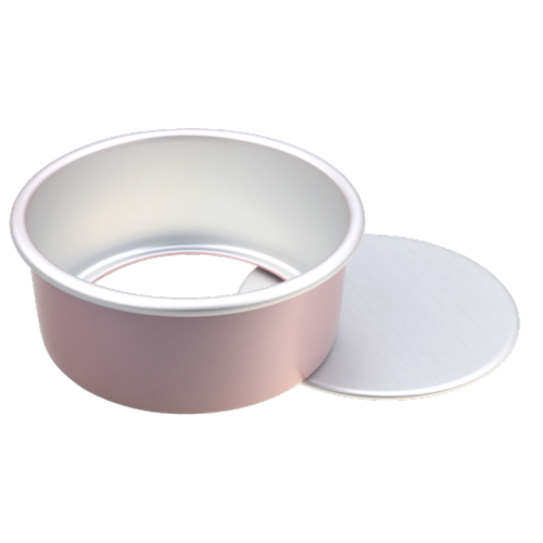 Browne 746258 anodized aluminum round cake pan, 15 cm