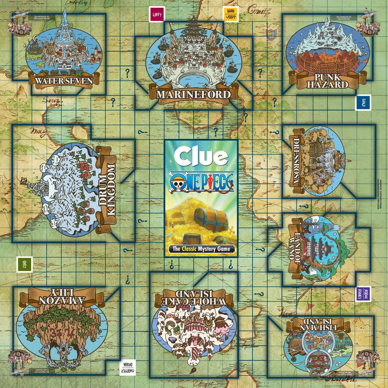 USAopoly - CLUE - ONE PIECE Games & Toys