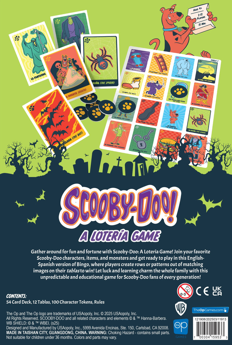 USAopoly - SCOOBY - DOO LOTERIA Games & Toys