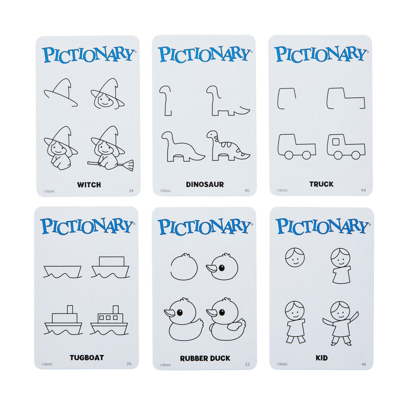 Pictionary - Classic Drawing Board Game - Product detail or play view 4