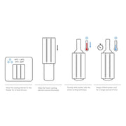 VACUVIN - Active Cooler Wine Hexo Graphite Home & Kitchen