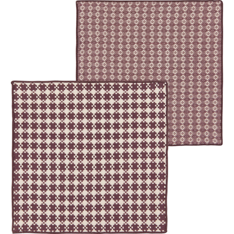 Heirloom - Set of 2 Dishcloth Facet Ash Plum