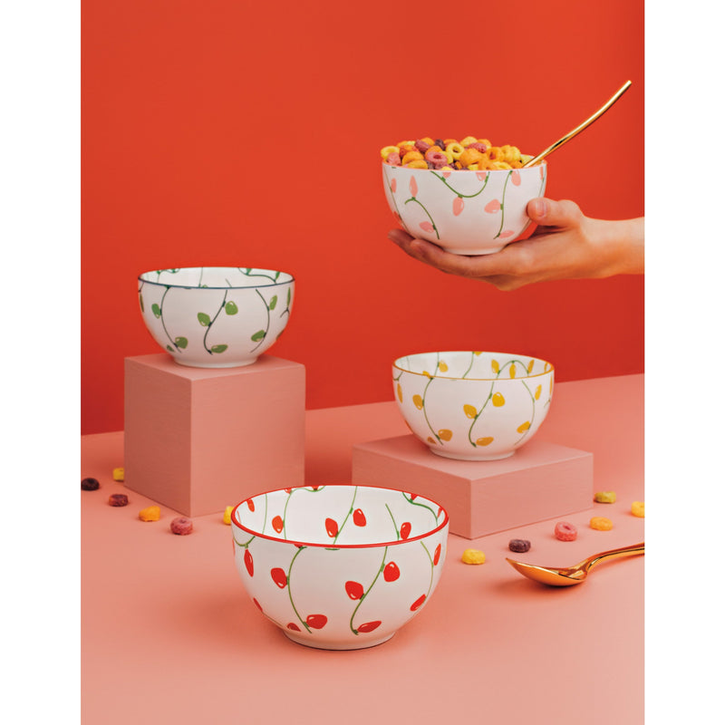 Jubilee - Holiday Glow Christmas Bowls Set of 4 - lifestyle