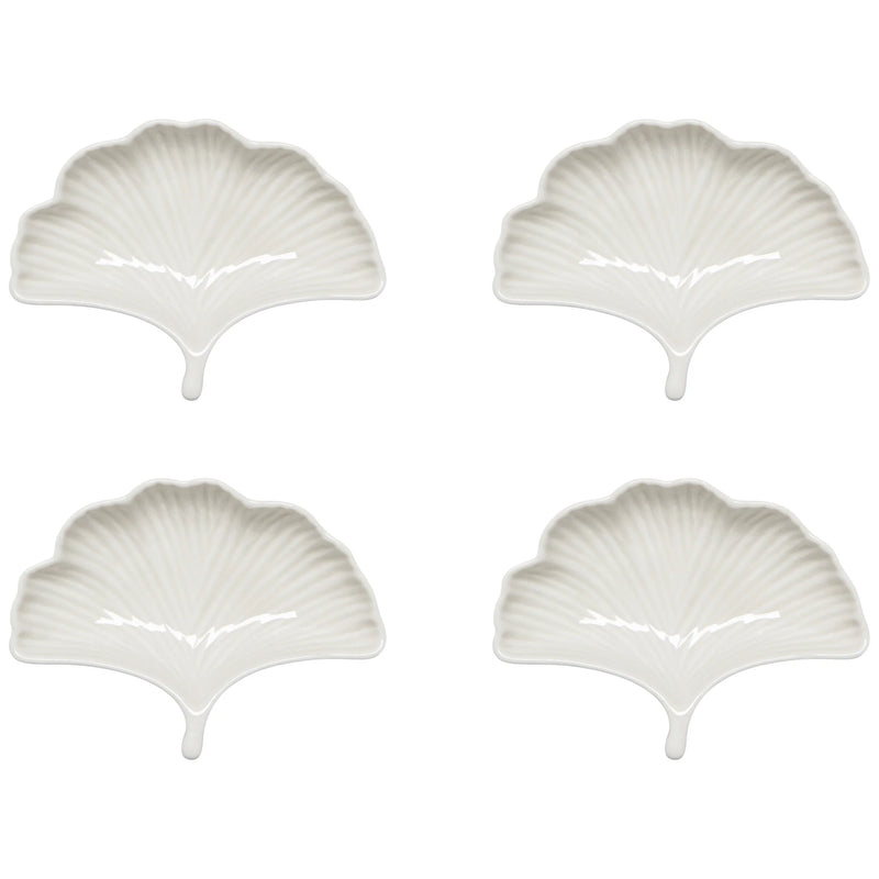 Heirloom (lot de 4) Coupelles à sauce Gingko Oyster