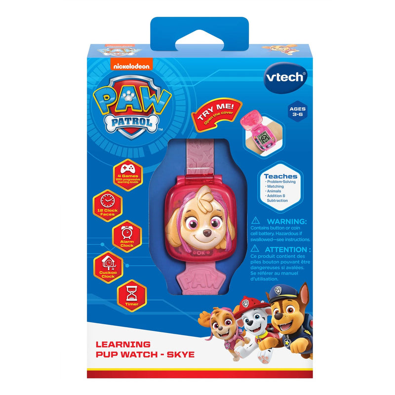 VTech - PAW Patrol Learning Pup Watch - Skye