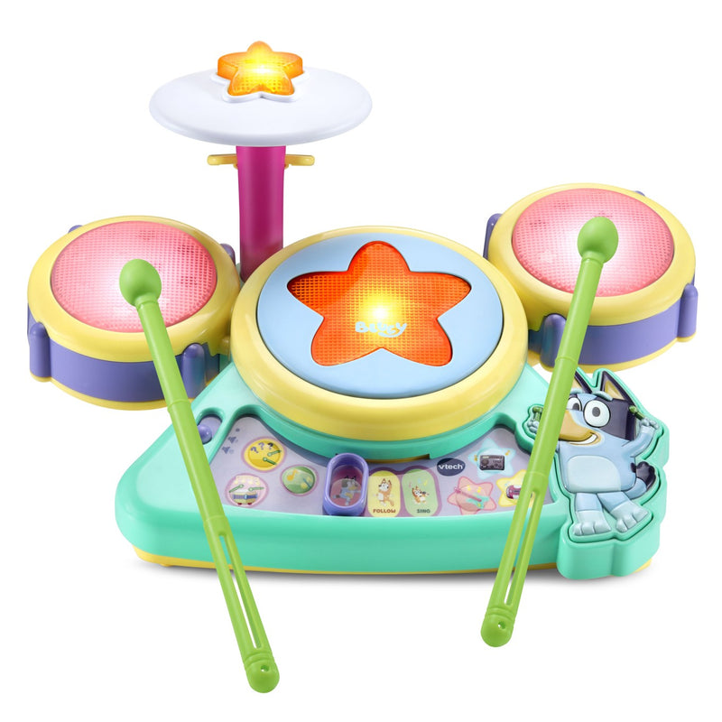 VTech - Bluey Hooray Drum Set