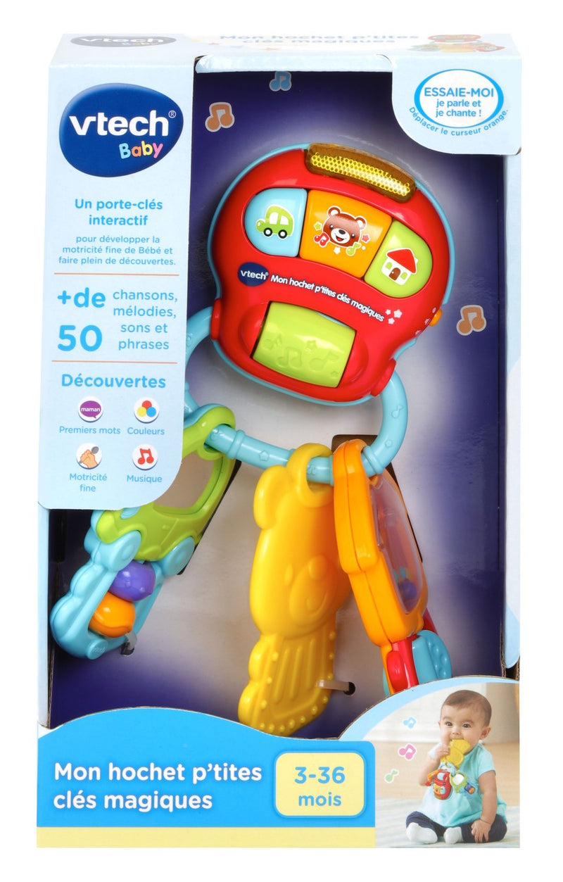 VTech Mon hochet p'tites clés magiques French packaging