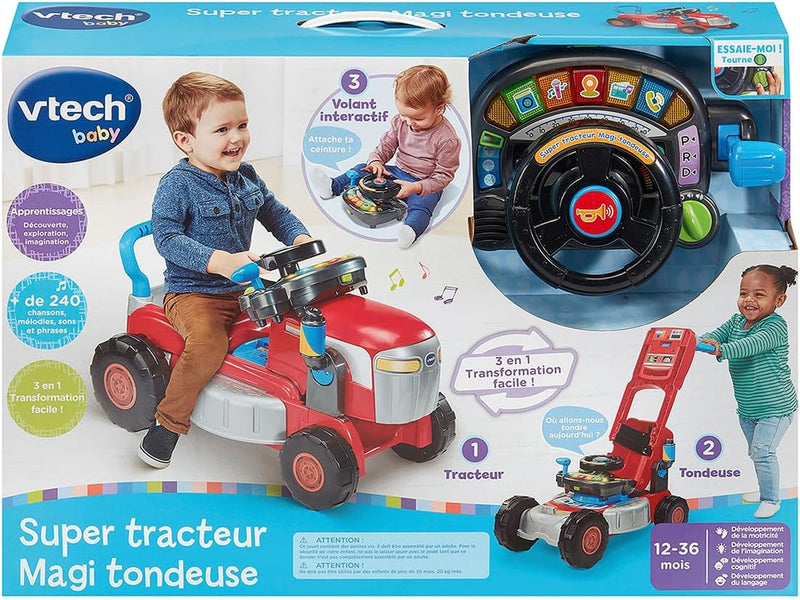 Vtech - Super tracteur Magi tondeuse (French Version) Toys & Games